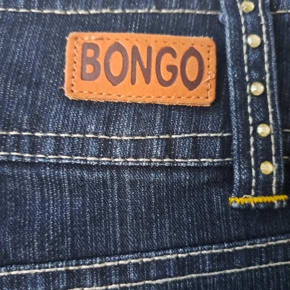 Sz 7 Bongo dark wash denim miniskirt - Picture 2 of 10